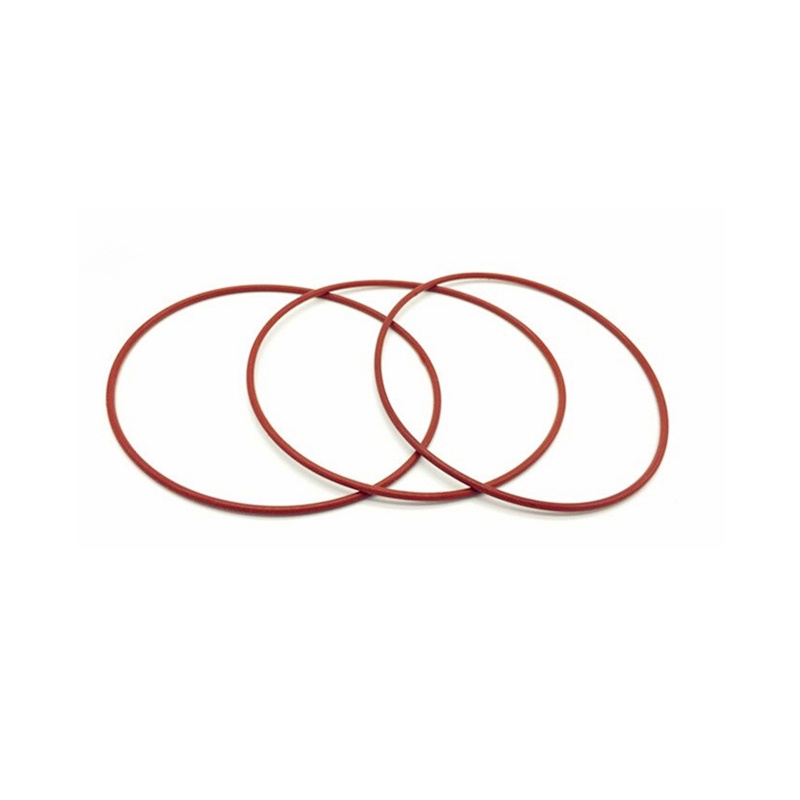 Red Silicone O-Ring Seal Ring Oil Seal Standard Part High Temperature Resistance