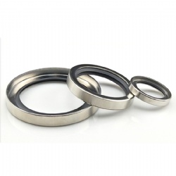 Compressor PTFE Oil Seal Air Compressor Oil Seal PTFE Lip Seal Stainless Steel Oil Seal