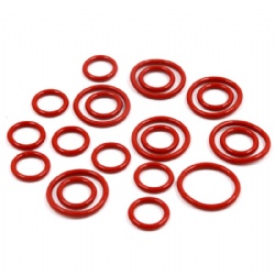 The Manufacturer Supplies High Temperature Resistant Silicone Rubber Sealing Ring Silicone O-Ring Waterproof Ring and LED Lamp Sealing Ring